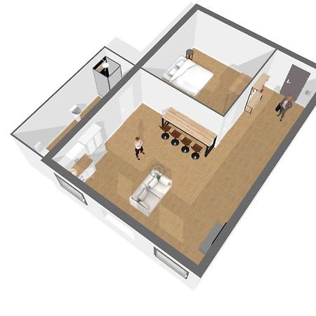 Apartmán Hyper Centre - Wifi Fibre Gratuit - Jergweloh - Le Parisien Caen Exteriér fotografie