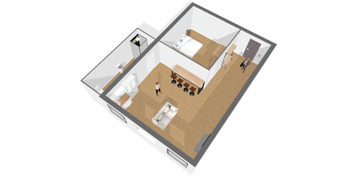Apartmán Hyper Centre - Wifi Fibre Gratuit - Jergweloh - Le Parisien Caen Exteriér fotografie